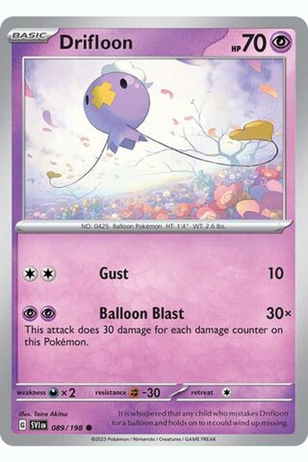 089/198 Drifloon - Common Reverse Holo