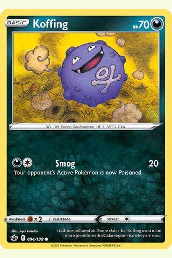 094/198 Koffing - Common - Collectible Madness
