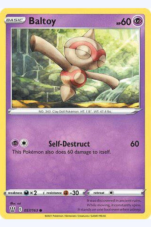 057/163 Baltoy - Common - Collectible Madness