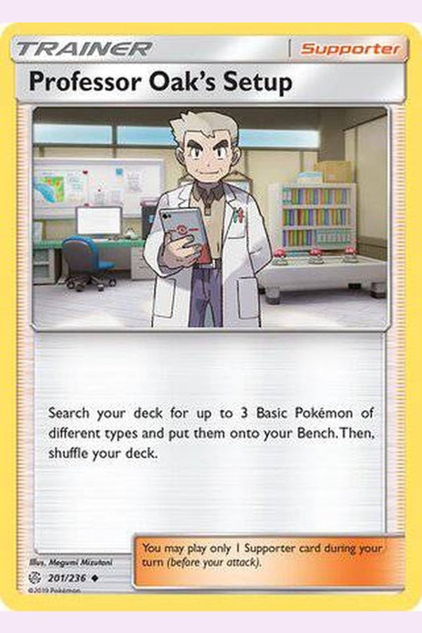 201/236 Professor Oak's Setup - Uncommon - Collectible Madness