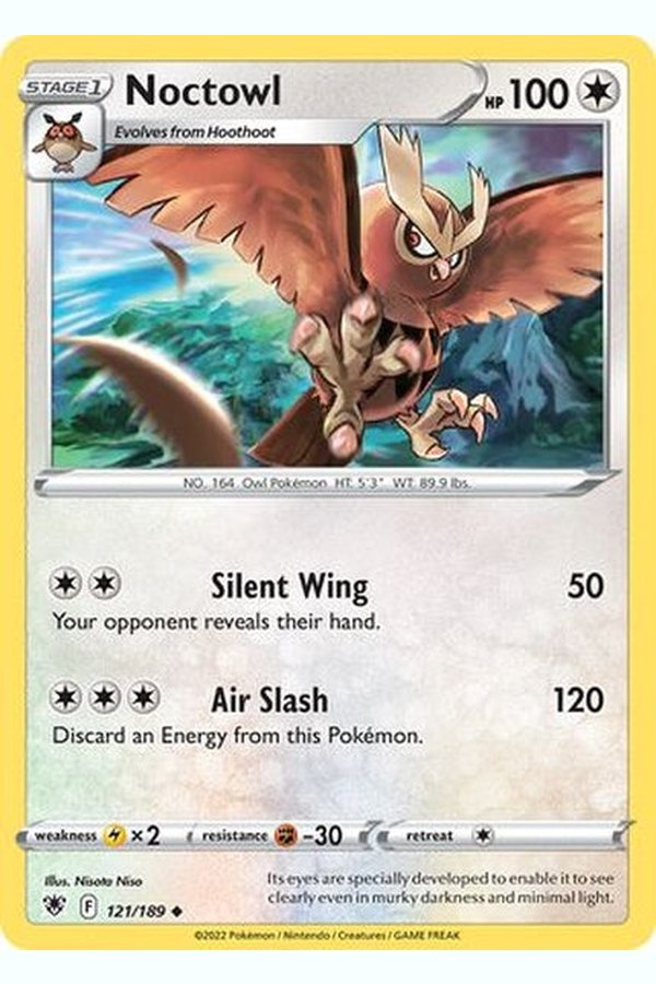 121/189 Noctowl - Uncommon - Collectible Madness