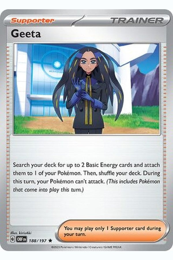 188/197 Geeta - Rare Holo