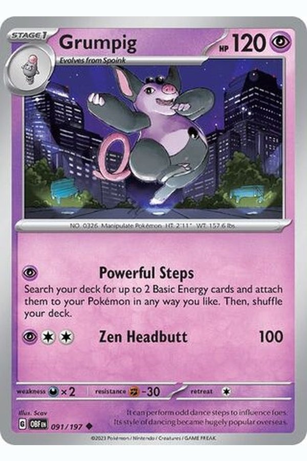 091/197 Grumpig - Uncommon