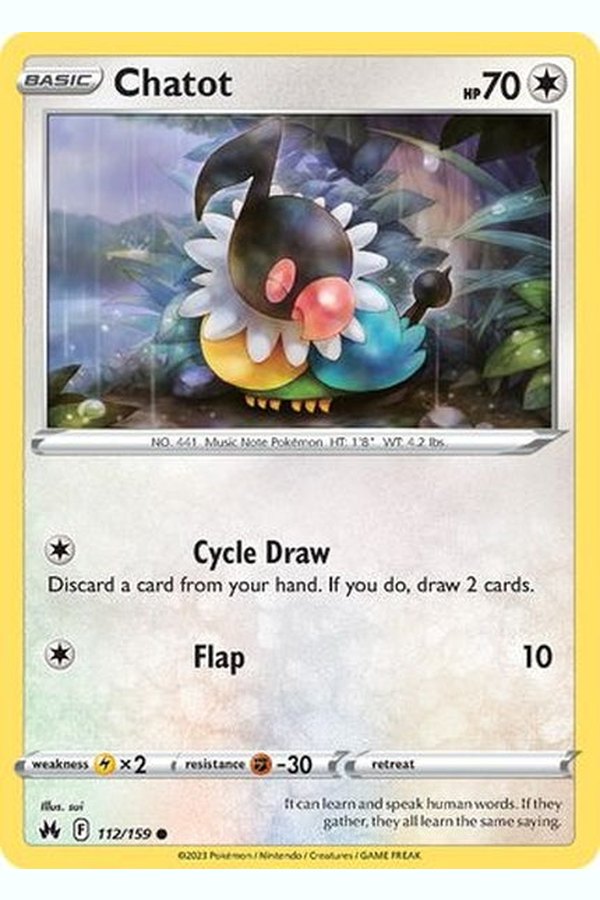 112/159 Chatot - Common