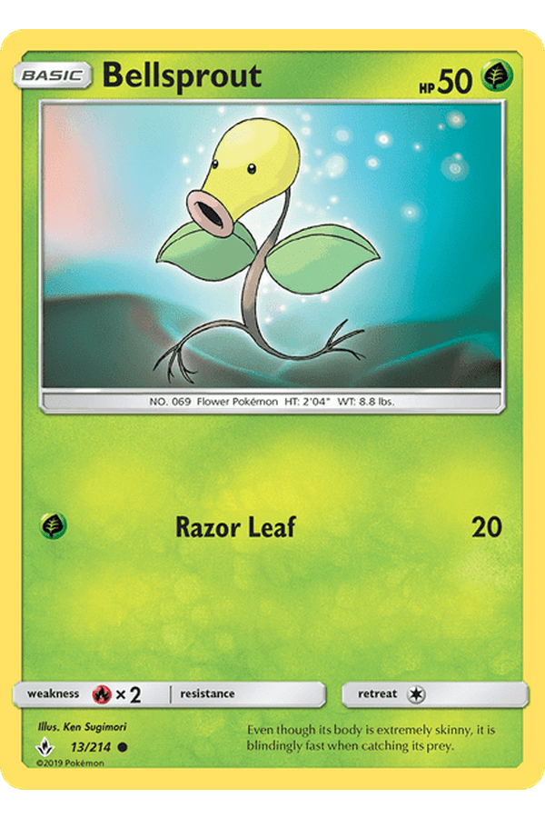013 / 214 Bellsprout - Common - Collectible Madness