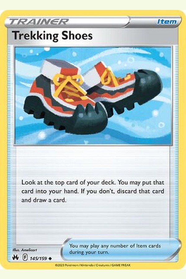 145/159 Trekking Shoes - Uncommon Reverse Holo