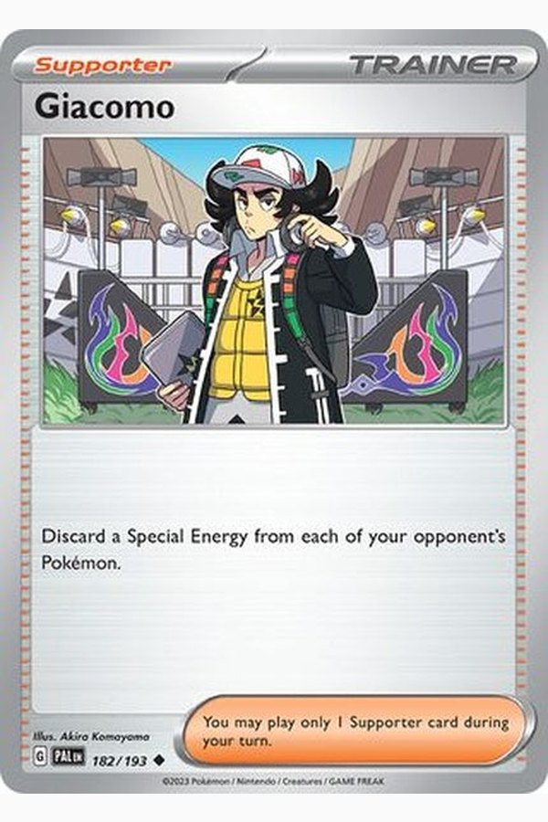 182/193 Giacomo - Uncommon Reverse Holo