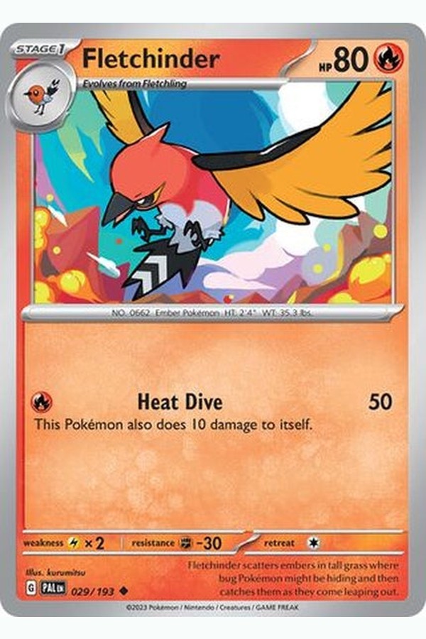 029/193 Fletchinder - Uncommon