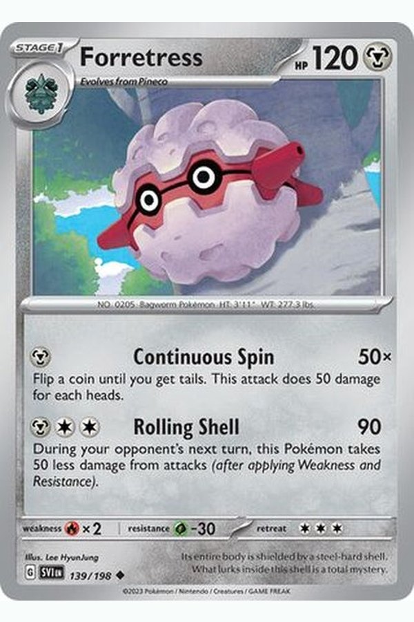 139/198 Forretress - Uncommon