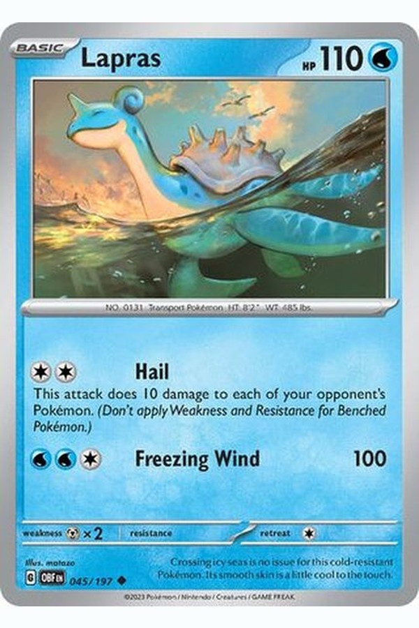 045/197 Lapras - Uncommon