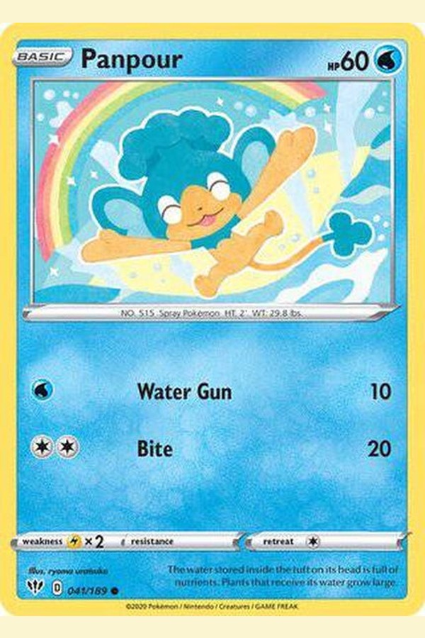 041/189 Panpour - Common - Collectible Madness
