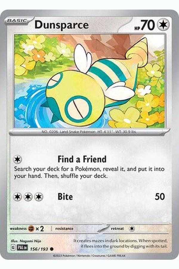 156/193 Dunsparce - Common