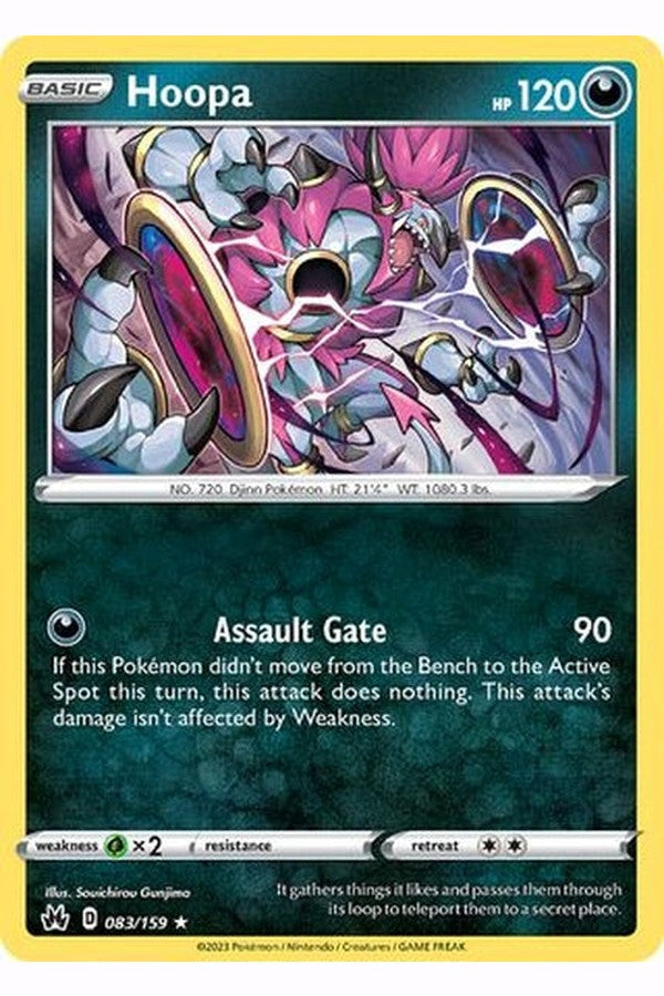 083/159 Hoopa - Rare Holo Reverse Holo