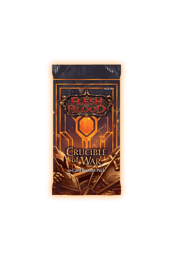 Flesh And Blood - TCG - Crucible of War Booster Pack | 1st Edition Flesh And Blood - TCG - Crucible of War Booster Pack | 1st Edition
