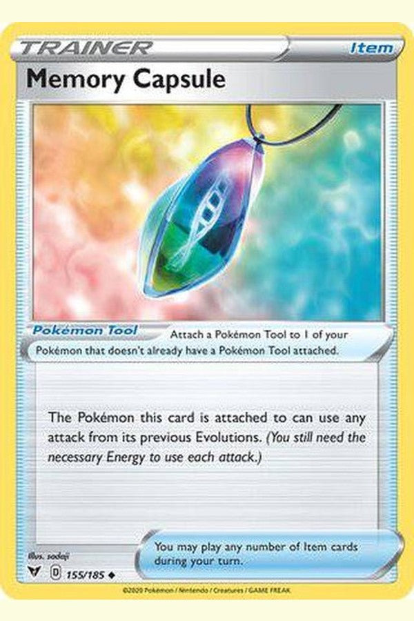 155/185 Memory Capsule - Uncommon - Collectible Madness
