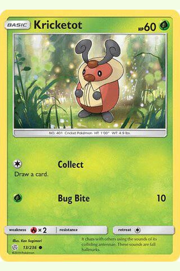 013/236 Kricketot - Common - Collectible Madness