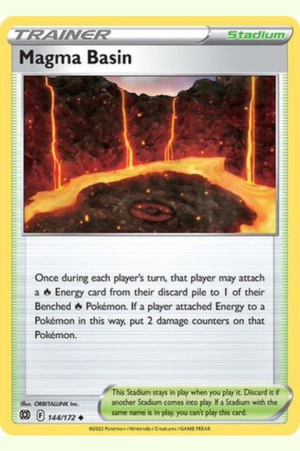 144/172 Magma Basin - Uncommon - Collectible Madness