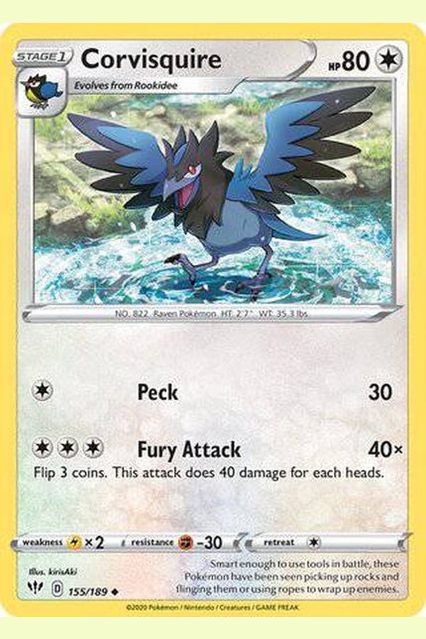 155/189 Corvisquire - Uncommon - Collectible Madness