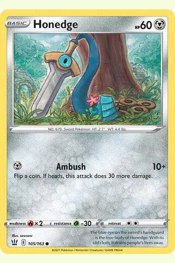 105/163 Honedge - Common - Collectible Madness