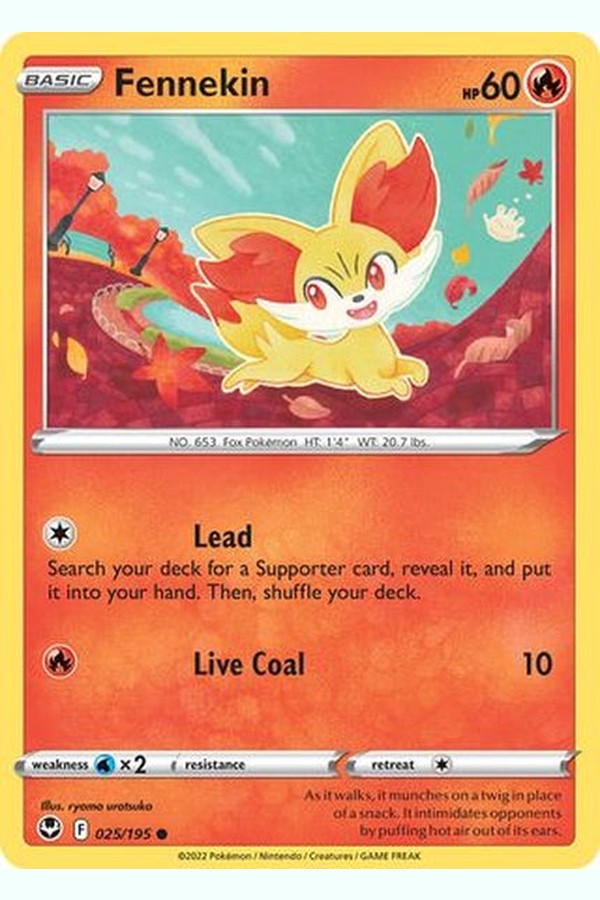 025/195 Fennekin - Common