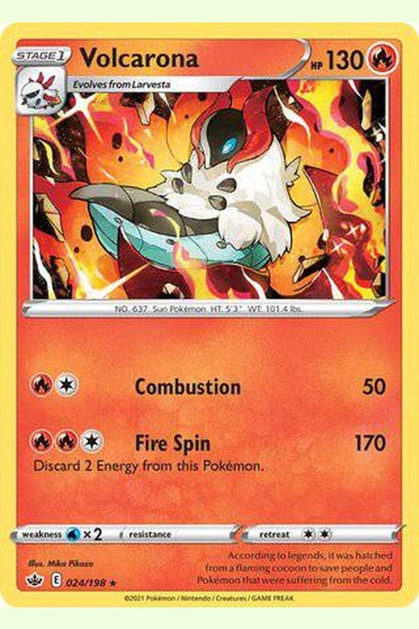 024/198 Volcarona - Rare - Collectible Madness