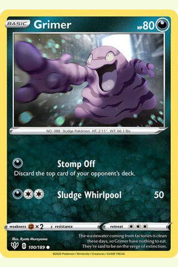 100/189 Grimer - Common - Collectible Madness