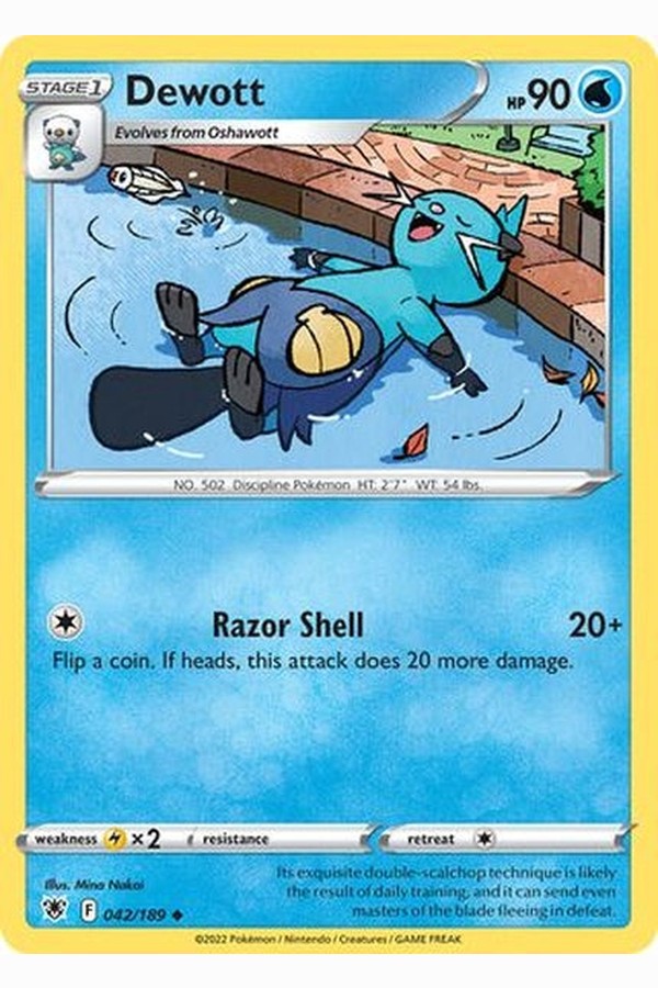 042/189 Dewott - Uncommon - Collectible Madness