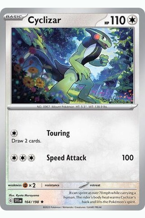 164/198 Cyclizar - Rare Holo