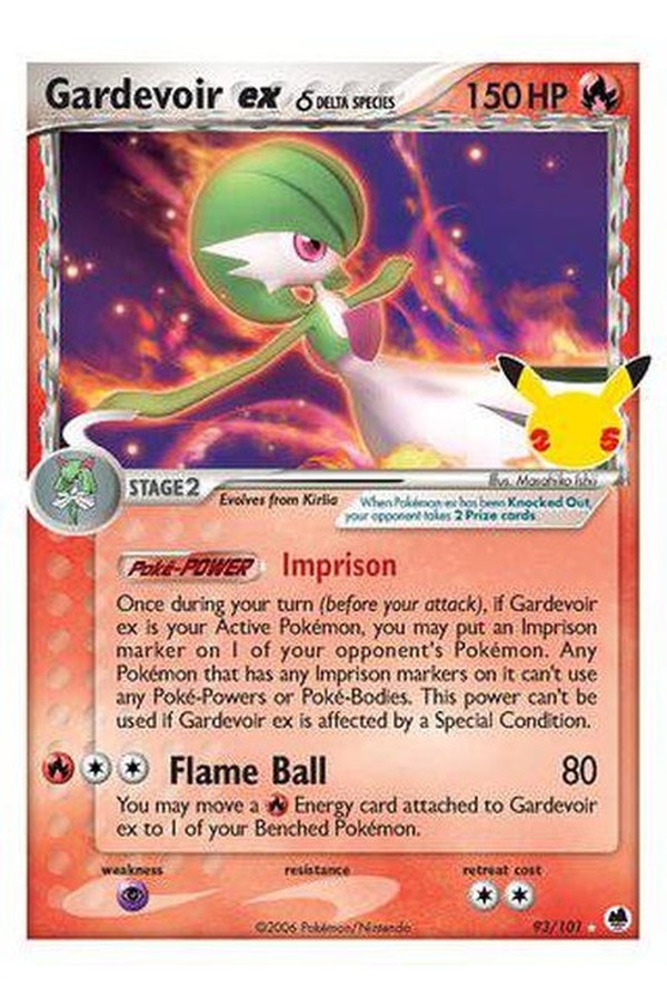 93/101 Gardevoir ex - Rare Holo - Collectible Madness
