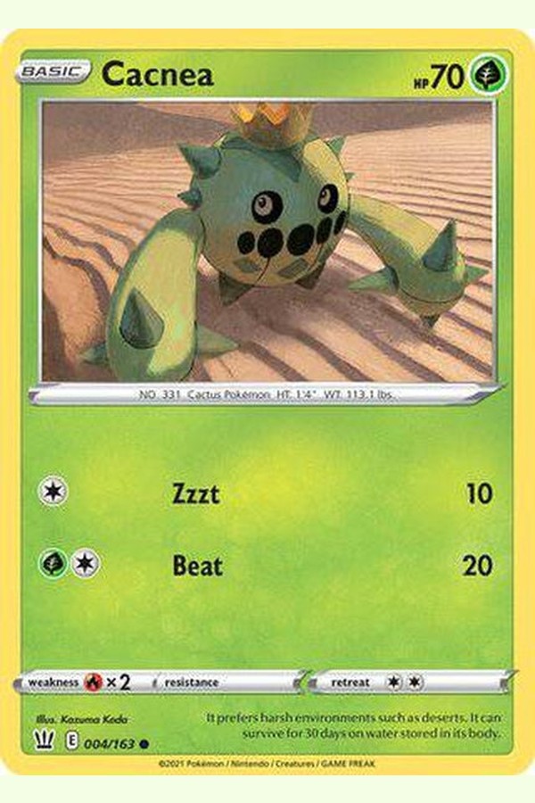 004/163 Cacnea - Common - Collectible Madness