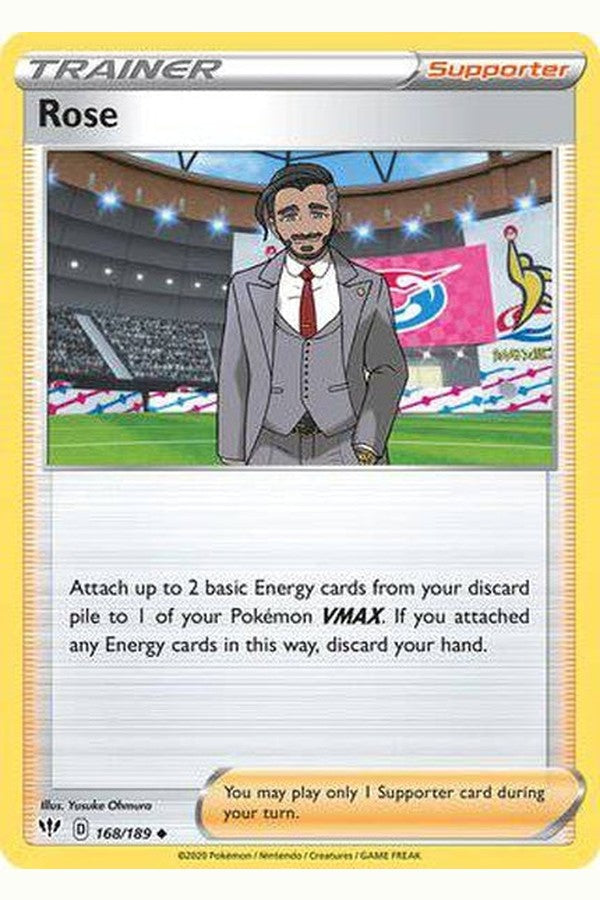 168/189 Rose - Uncommon - Collectible Madness