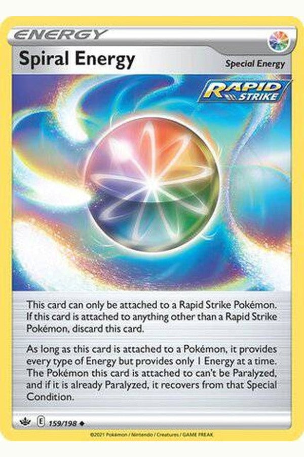 159/198 Spiral Energy - Uncommon - Collectible Madness