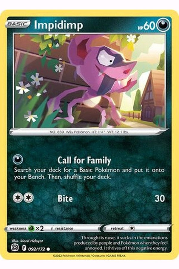 092/172 Impidimp - Common - Collectible Madness
