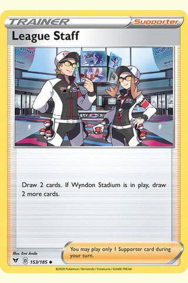 153/185 League Staff - Uncommon - Collectible Madness