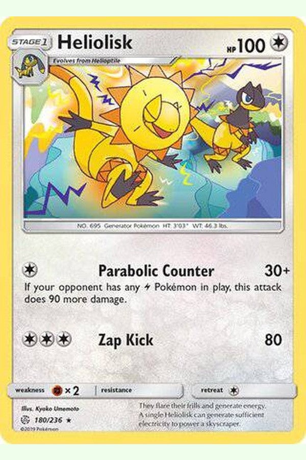 180/236 Heliolisk - Rare - Collectible Madness