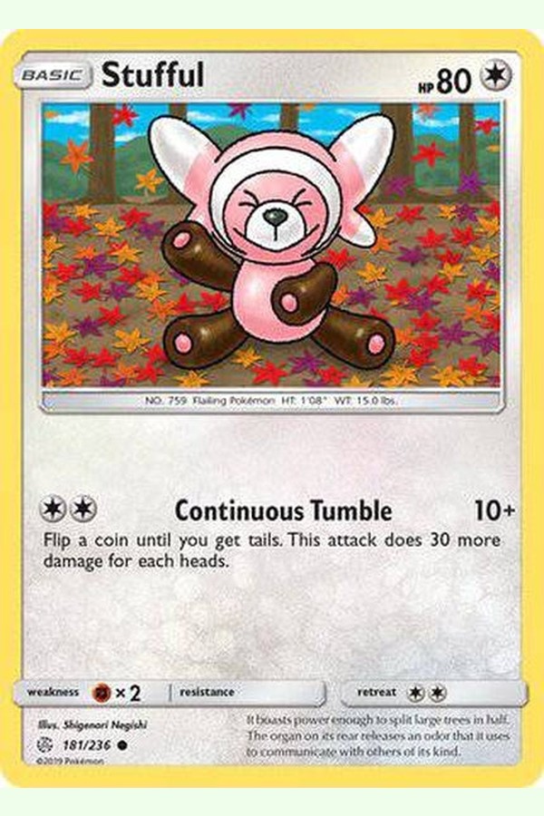 181/236 Stufful - Common - Collectible Madness