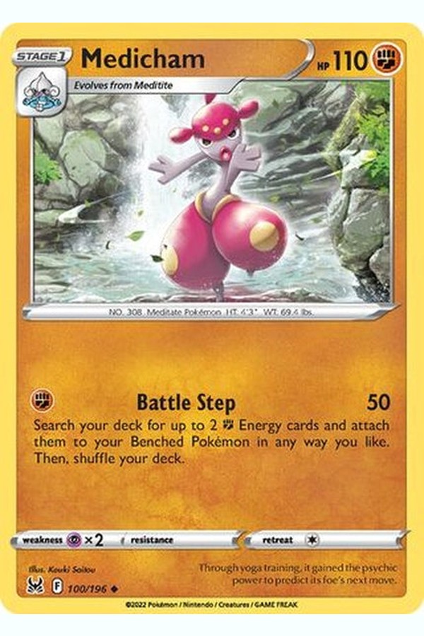 100/196 Medicham - Uncommon