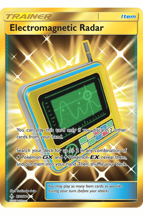 230 / 214 Electromagnetic Radar - Secret Rare - Collectible Madness