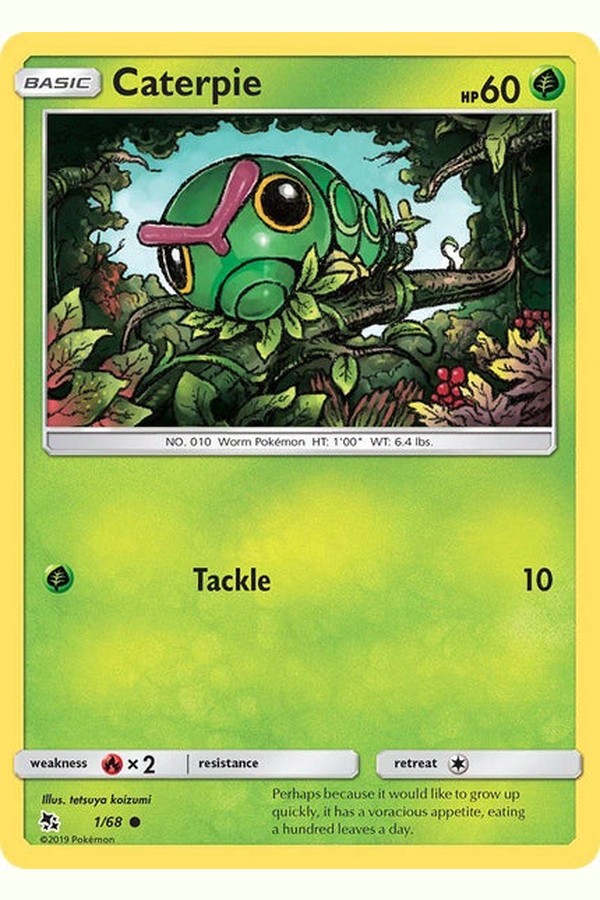 01/ 68 Caterpie - Common - Collectible Madness