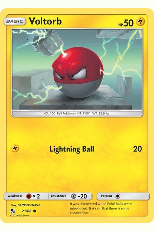 21/ 68 Voltorb - Common - Collectible Madness
