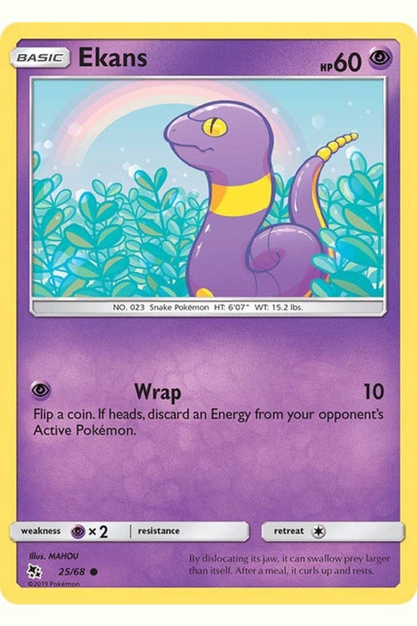 25/ 68 Ekans - Common Reverse Holo - Collectible Madness