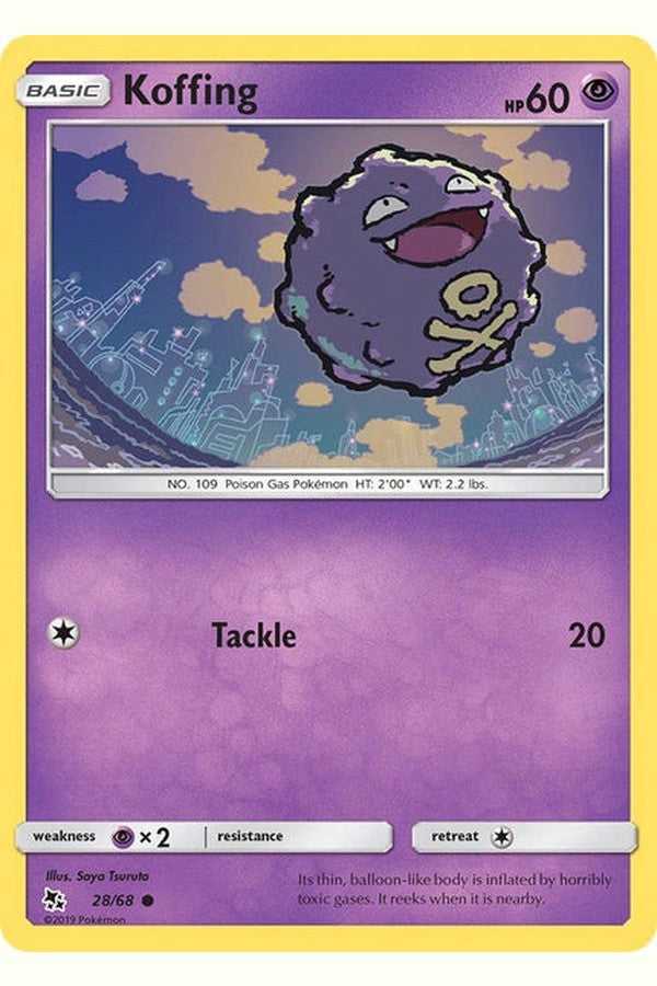 28/ 68 Koffing - Common - Collectible Madness