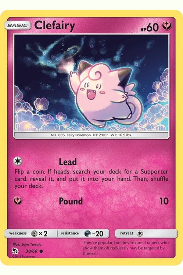 38/ 68 Clefairy - Common - Collectible Madness