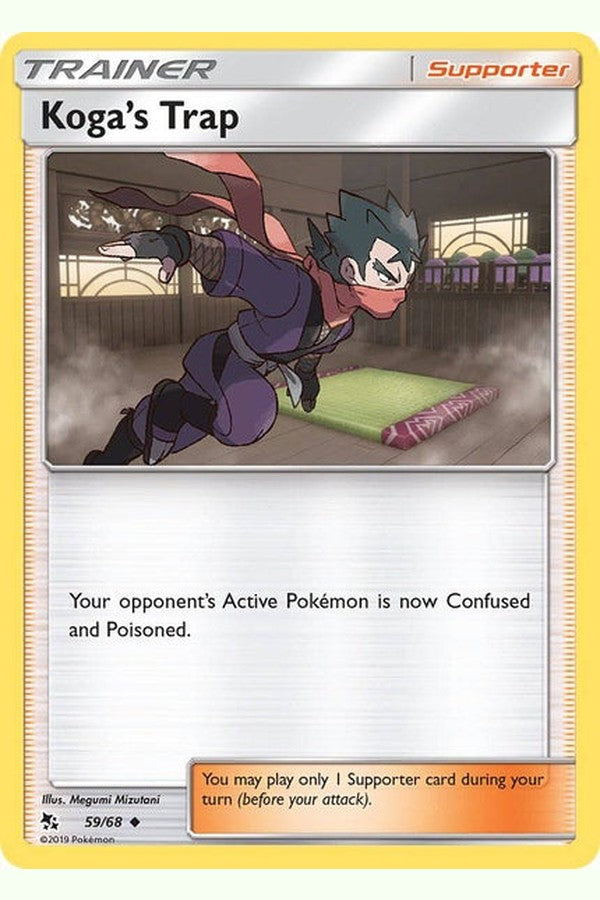 59/ 68 Koga’s Trap - Uncommon - Collectible Madness