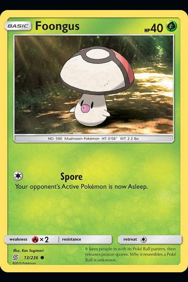 013/ 236 Foongus - Common - Collectible Madness