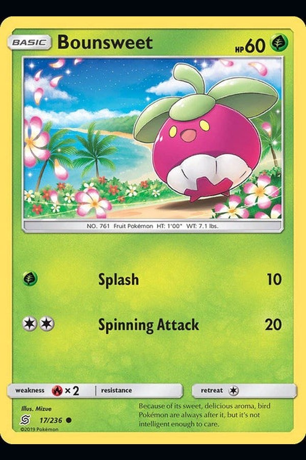 017/ 236 Bounsweet - Common - Collectible Madness