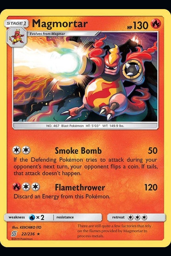 022/ 236 Magmortar - Rare - Collectible Madness