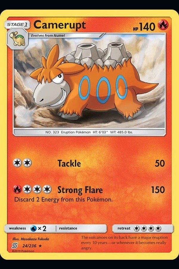 024/ 236 Camerupt - Rare - Collectible Madness