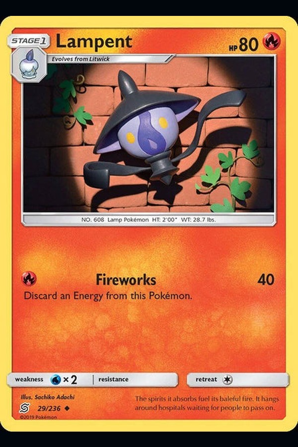029/ 236 Lampent - Uncommon - Collectible Madness