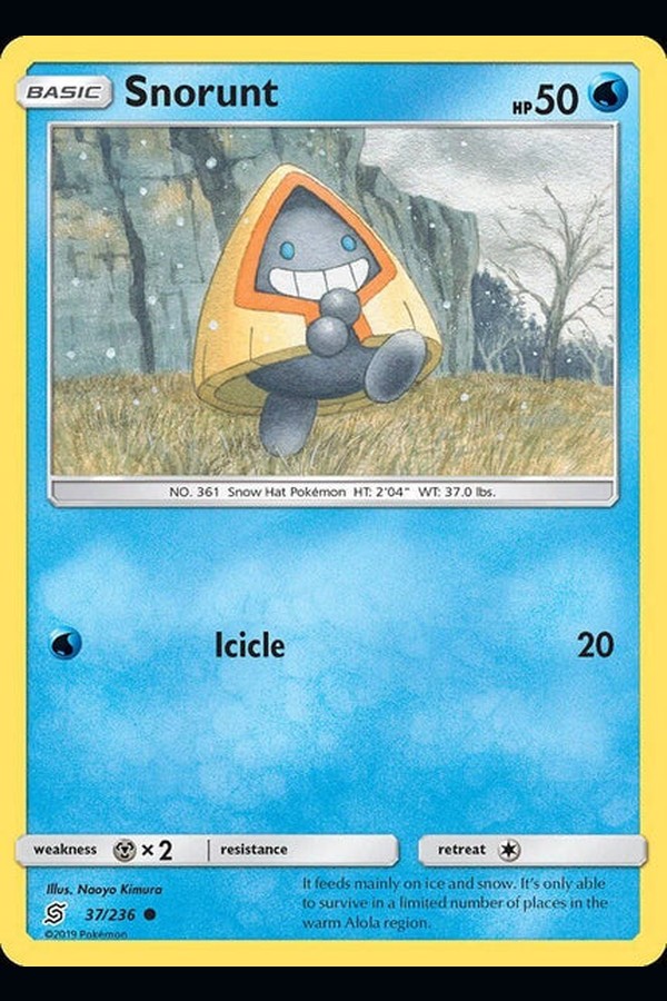 037/ 236 Snorunt - Common - Collectible Madness